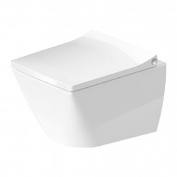 Duravit Viu - Závěsné WC Compact 4,5L, Bílá 2573090000
